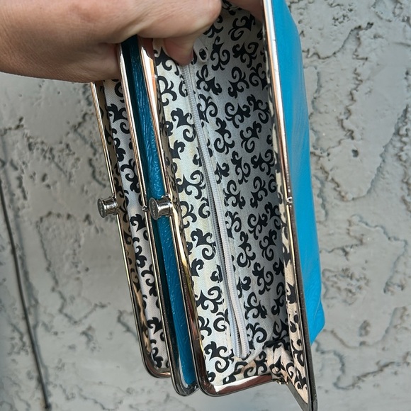 Hobo international Blue Clutch Wallet - Picture 6 of 7